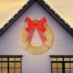 Member’s Mark 48" Pre-Lit Wreath - USA MEGA SHOP