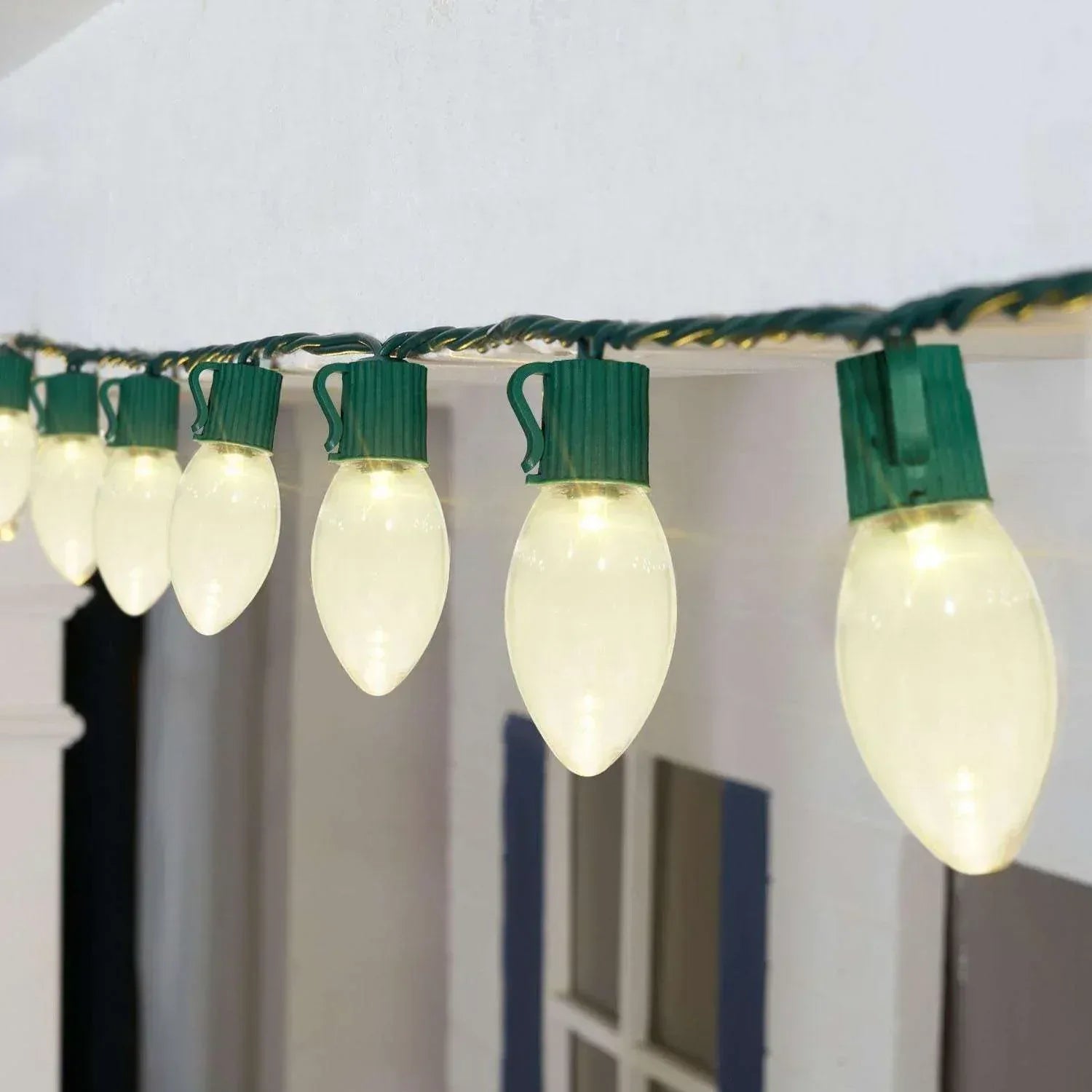 Member's Mark 50ct LED C9 Lights, 21' Lighted Length, Assorted Colors