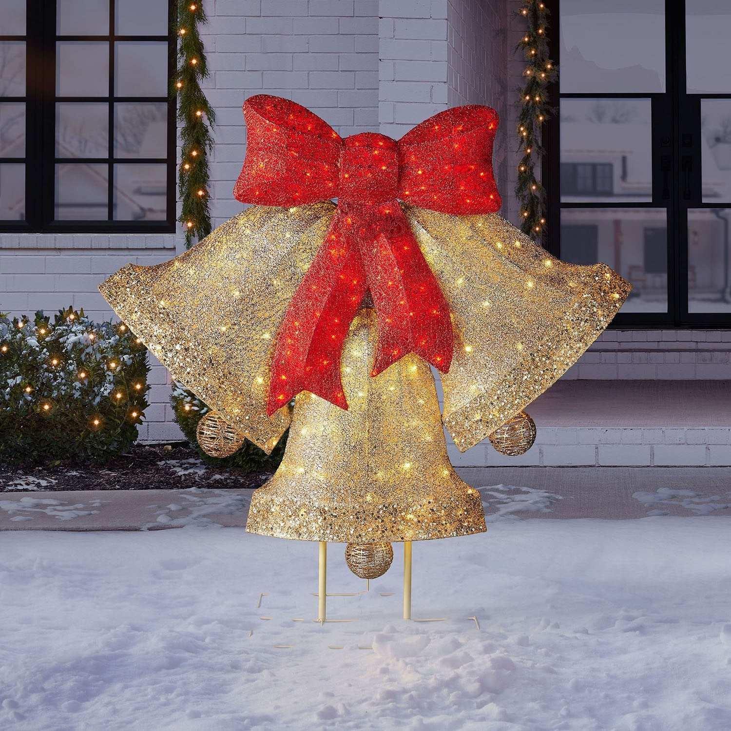 Member's Mark 54" Pre-Lit Bells with Chasing Lights - USA MEGA SHOP