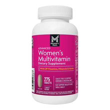 Women's multivitamin bottle, 275 tablets, white bottle with pink label front
