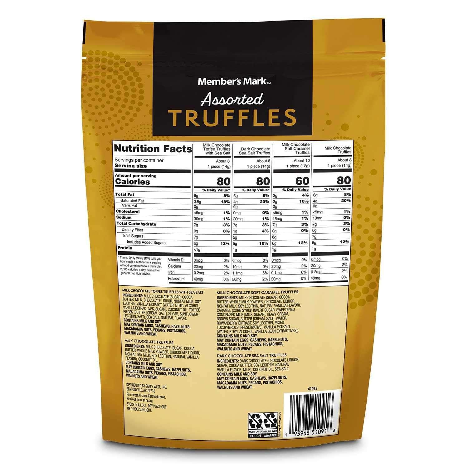 Member's Mark Assorted Chocolate Truffles, 16.5 oz. - USA MEGA SHOP