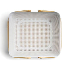 Member's Mark Basket with Wood Handles, Set of 2