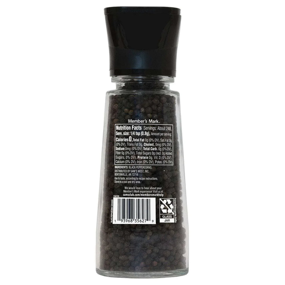 Member's Mark Black Pepper Grinder, 7 oz. - USA MEGA SHOP