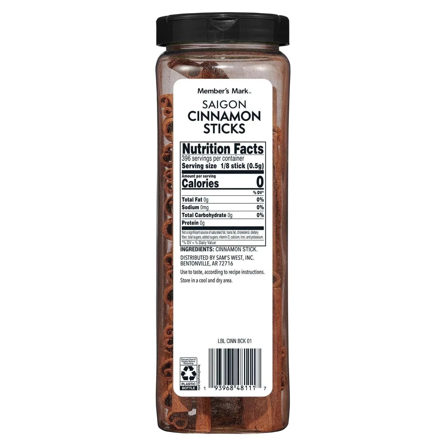 Member's Mark Cinnamon Sticks, 7 oz. - USA MEGA SHOP