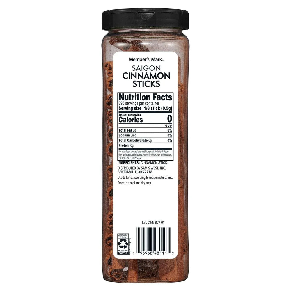 Member's Mark Cinnamon Sticks, 7 oz. - USA MEGA SHOP