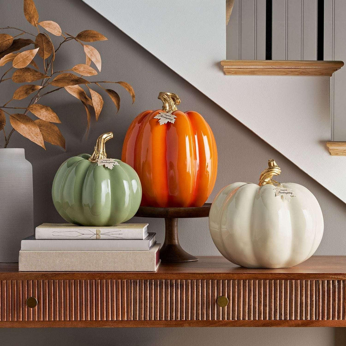 Member's Mark Decorative Pumpkins, Set of 3 - USA MEGA SHOP