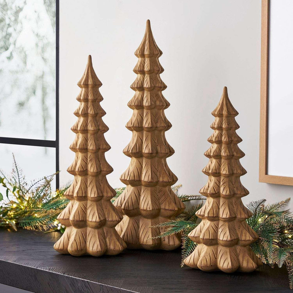 Member’s Mark Decorative Resin Trees, Set of 3 - USA MEGA SHOP