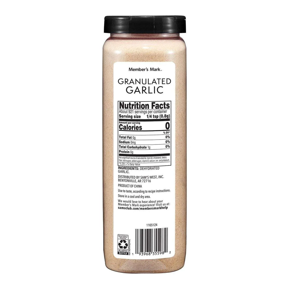 Member's Mark Granulated Garlic, 26 oz. - USA MEGA SHOP