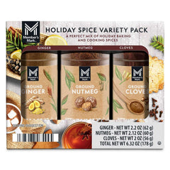 Member's Mark Holiday Baking & Cooking Spices, Variety Pack, 6.32 oz., 3 pk. - USA MEGA SHOP