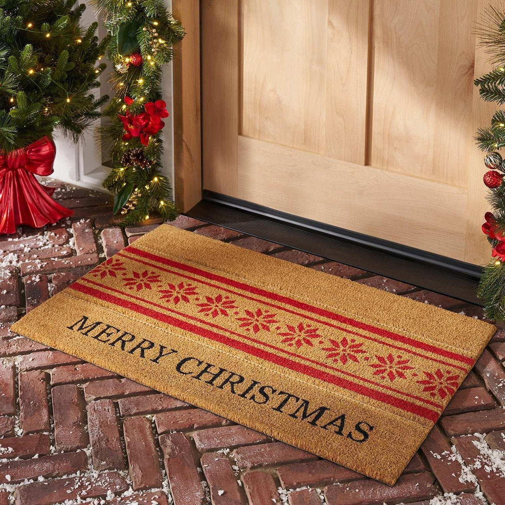 Member's Mark Holiday Coir Doormat, 36" x 23" - USA MEGA SHOP