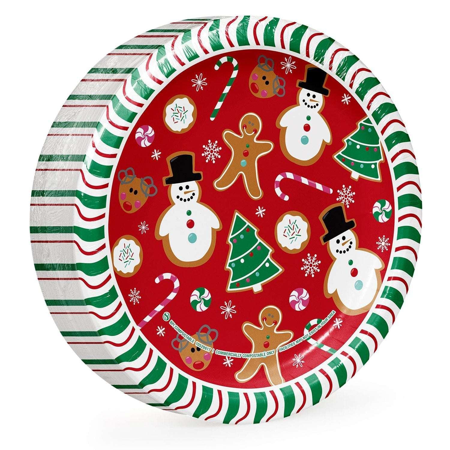 Member's Mark Holiday Paper Plates, 10", 85 ct. - USA MEGA SHOP