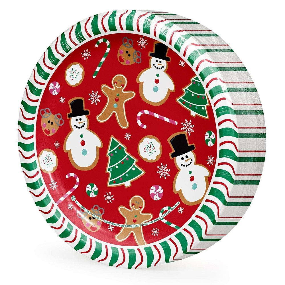 Member's Mark Holiday Paper Plates, 10", 85 ct. - USA MEGA SHOP
