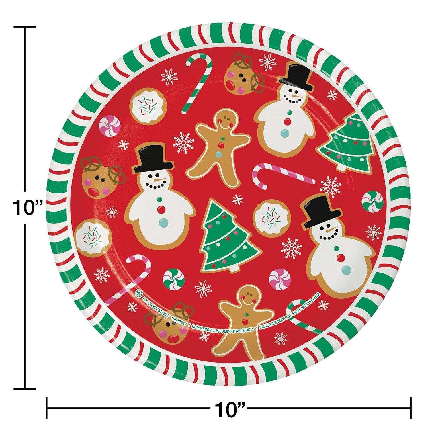 Member's Mark Holiday Paper Plates, 10", 85 ct. - USA MEGA SHOP