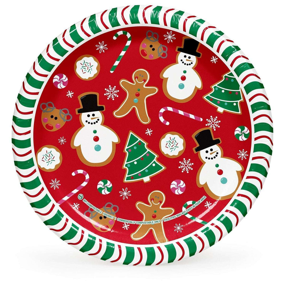 Member's Mark Holiday Paper Plates, 10", 85 ct. - USA MEGA SHOP