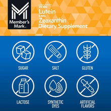Dietary supplement label with icons for sugar, salt, gluten, lactose, dyes, and flavors
