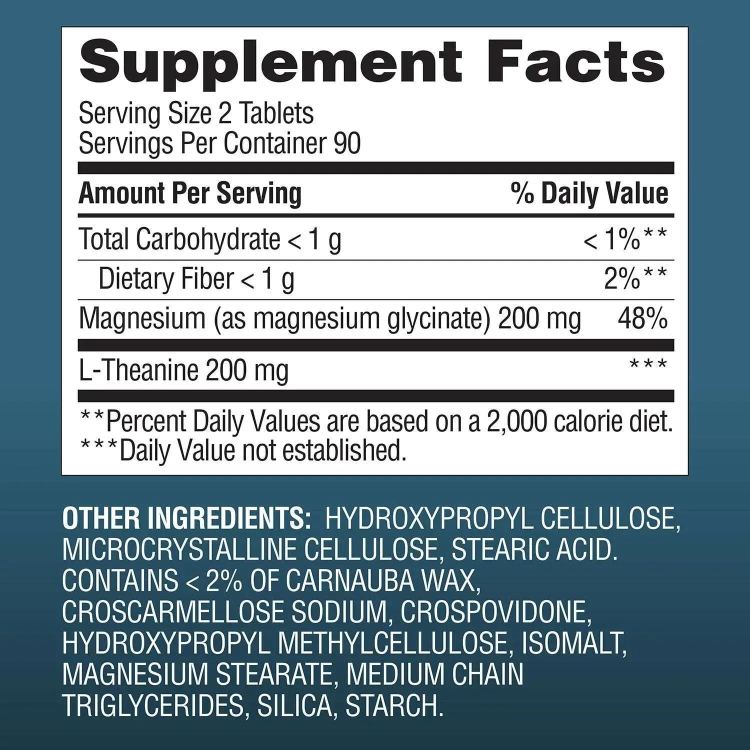 Member's Mark Magnesium Glycinate with L-Theanine Tablets, 180 ct.
