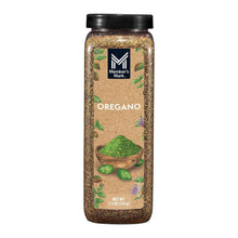 Oregano spice jar with black cap and green herb label, 5.5 oz net wt