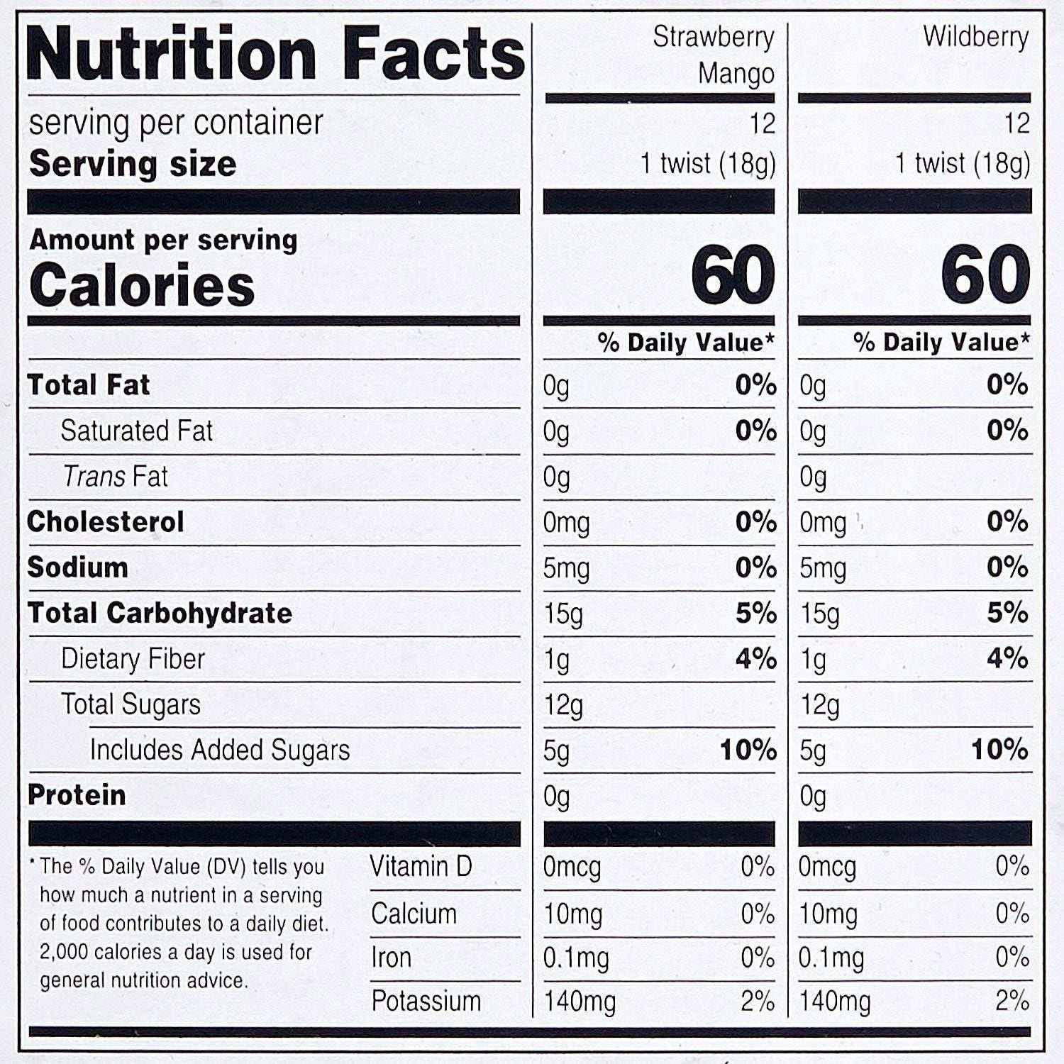Member's Mark Organic Fruit Twist, Variety Pack, 0.63 oz., 24 pk. - USA MEGA SHOP