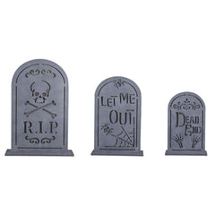 Member's Mark Pre-Lit Tombstones, Set of 3 - USA MEGA SHOP