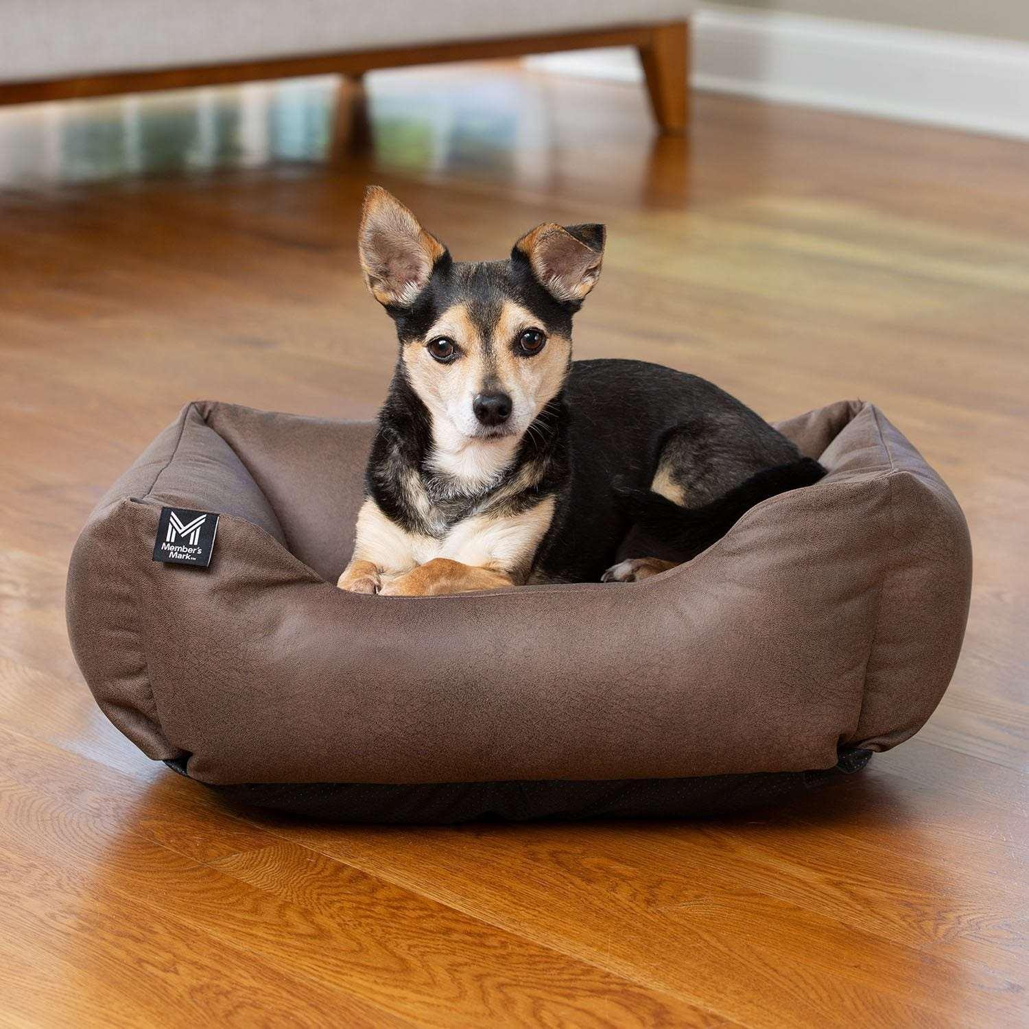 Member's Mark Premium Cuddler Pet Bed, Choose Size and Color