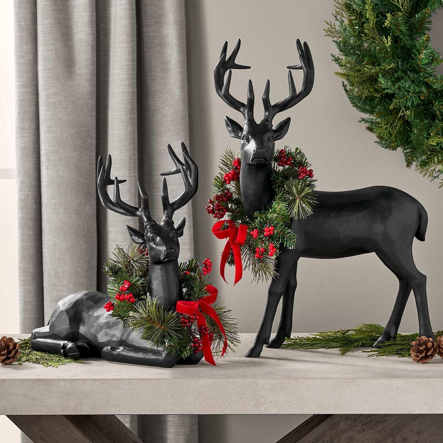 Member's Mark Resin Deer Décor, Set of 2 - USA MEGA SHOP