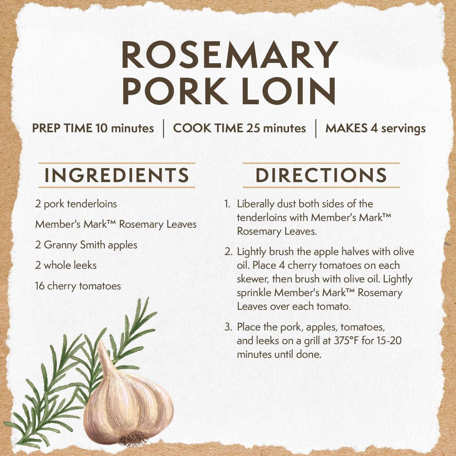 Member's Mark Rosemary Leaves, 8.5 oz. - USA MEGA SHOP