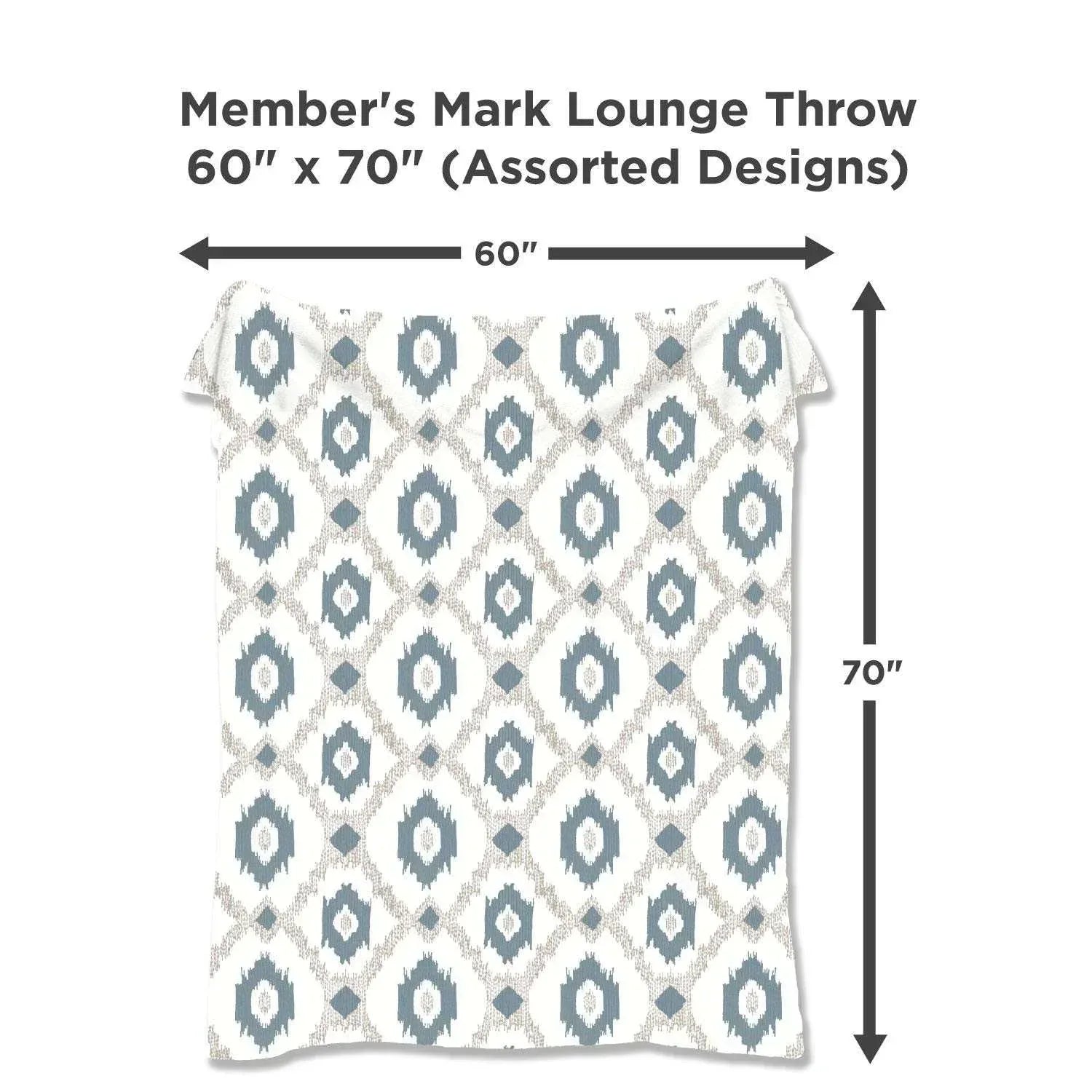Member's Mark Seasonal Lounge Throw, 60"x70"