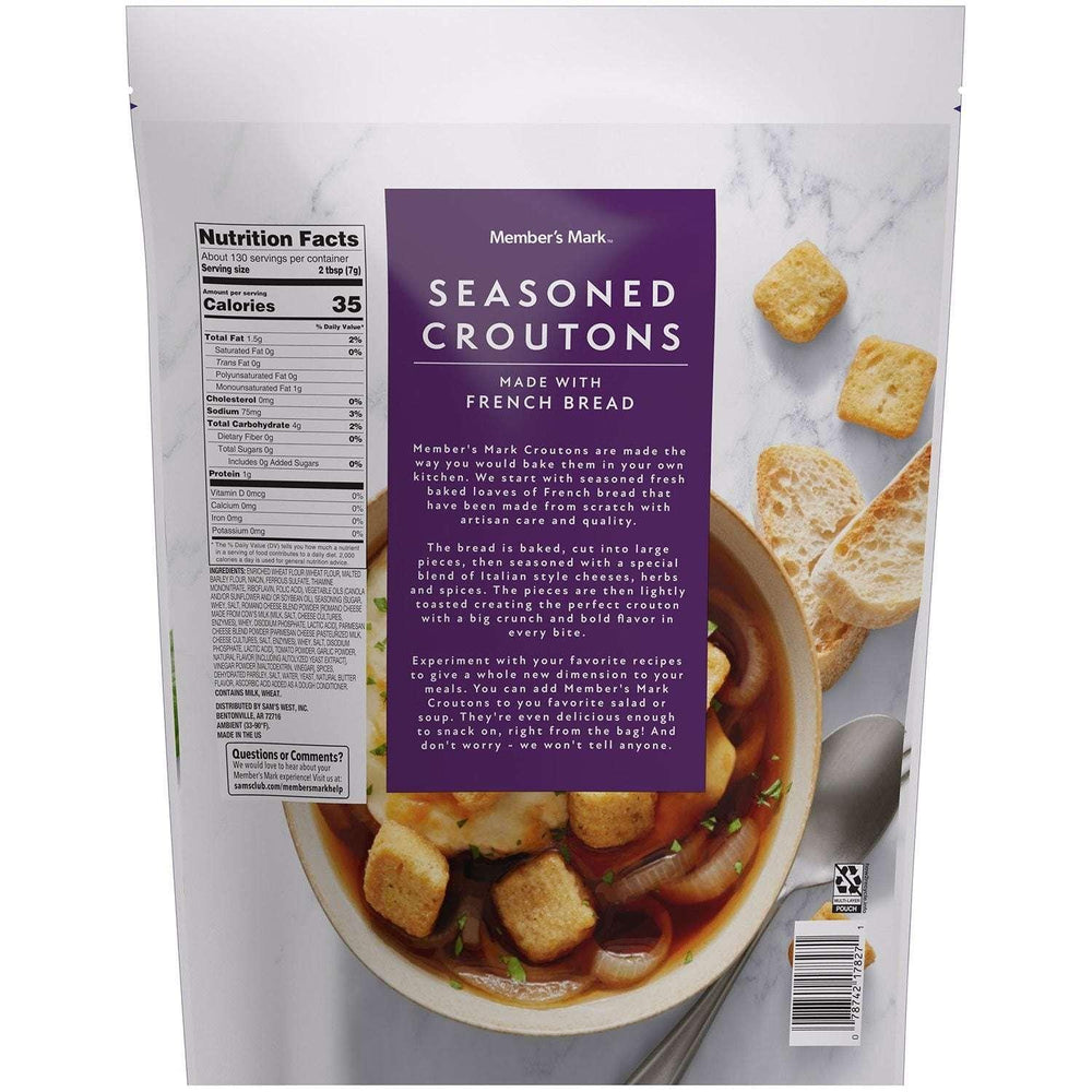 Member's Mark Seasoned Croutons, 32 oz. - USA MEGA SHOP
