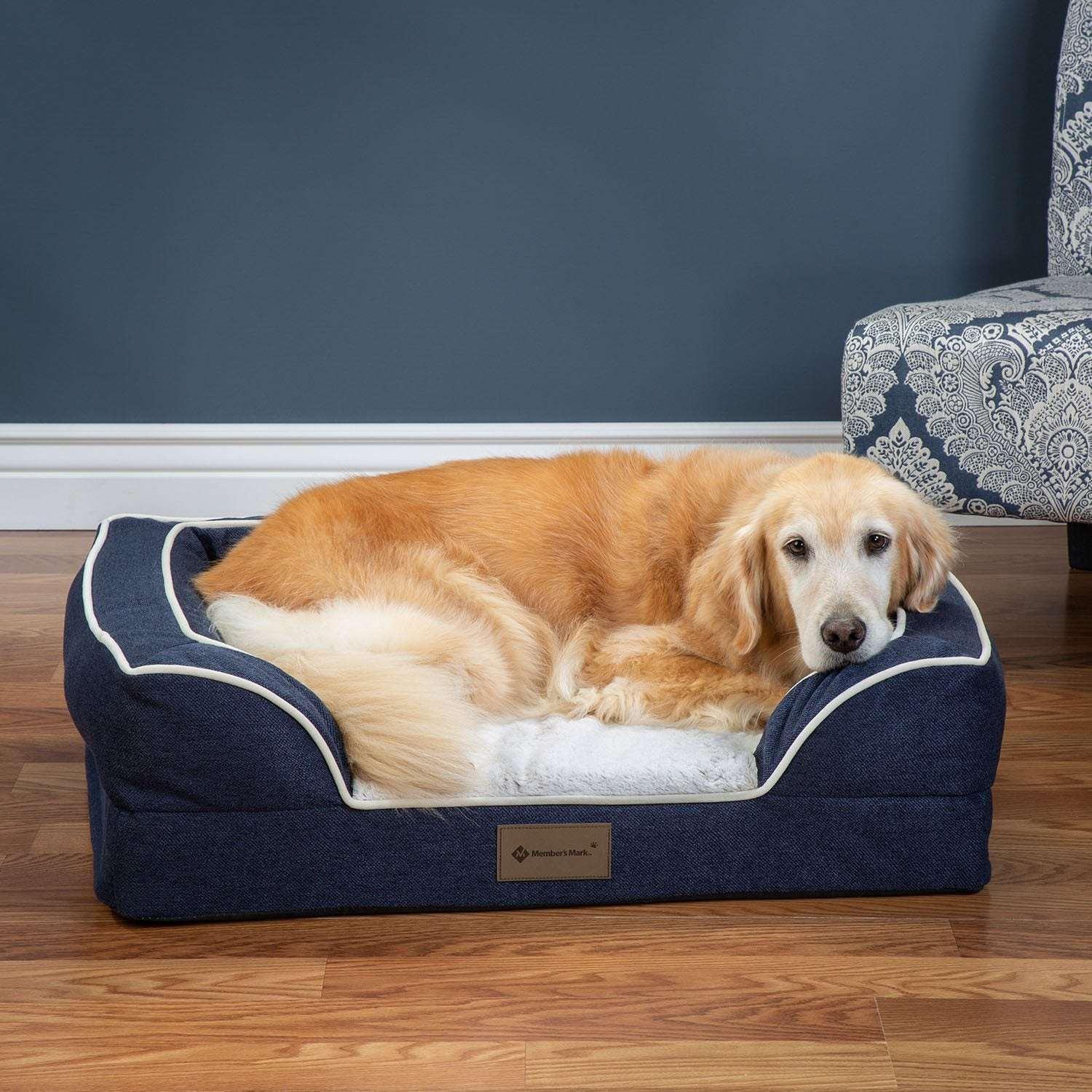 Member's Mark Sofa Pet Bed, Choose Size & Color