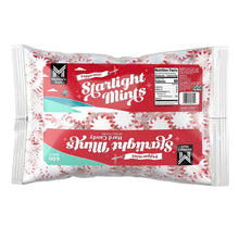 Starlight mints hard candy bag, peppermint flavor, 7 lb (nutrition panel visible)