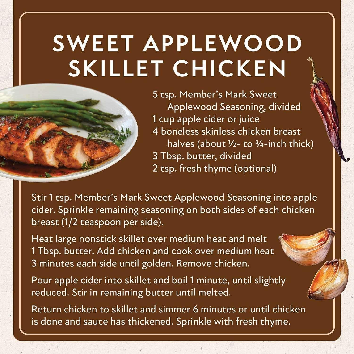 Member’s Mark Sweet Applewood Seasoning Blend, 9.7 oz.