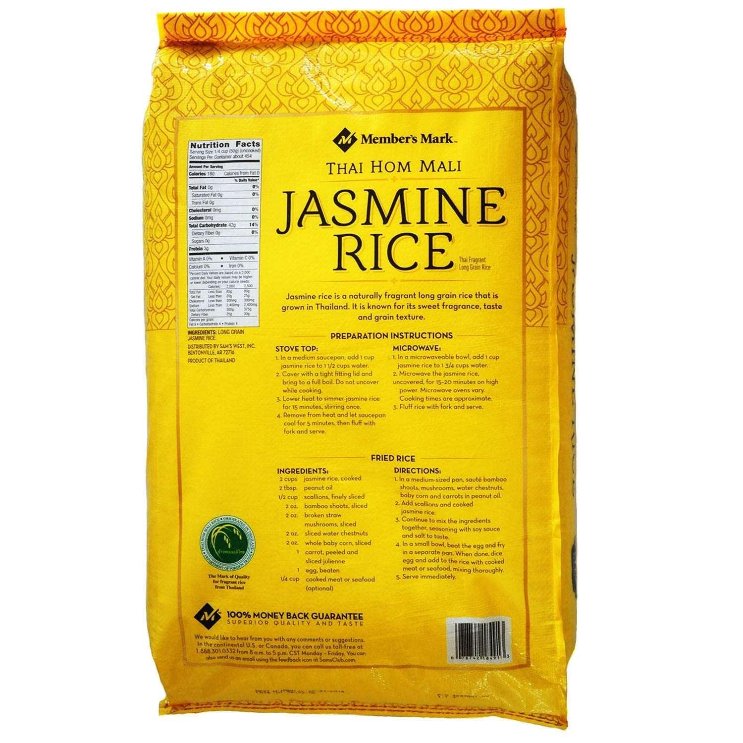Member's Mark Thai Jasmine Rice, 50 lbs. - USA MEGA SHOP