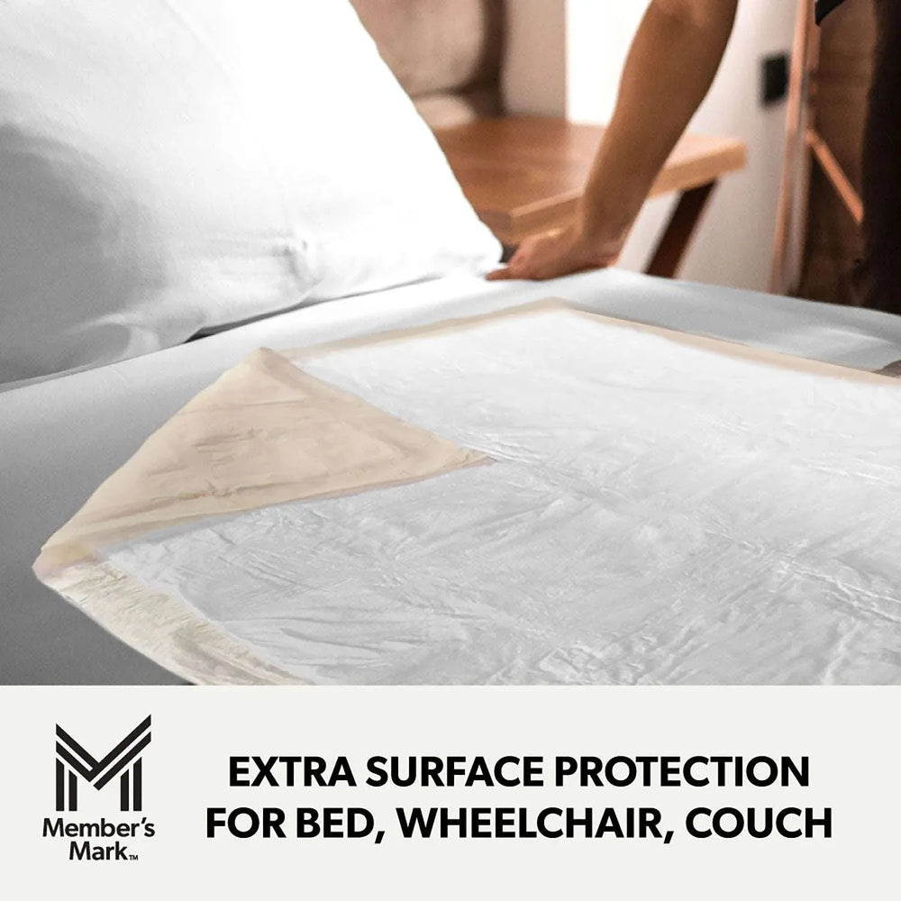 Member's Mark Total Protection Underpads, Large, 120 ct. - USA MEGA SHOP