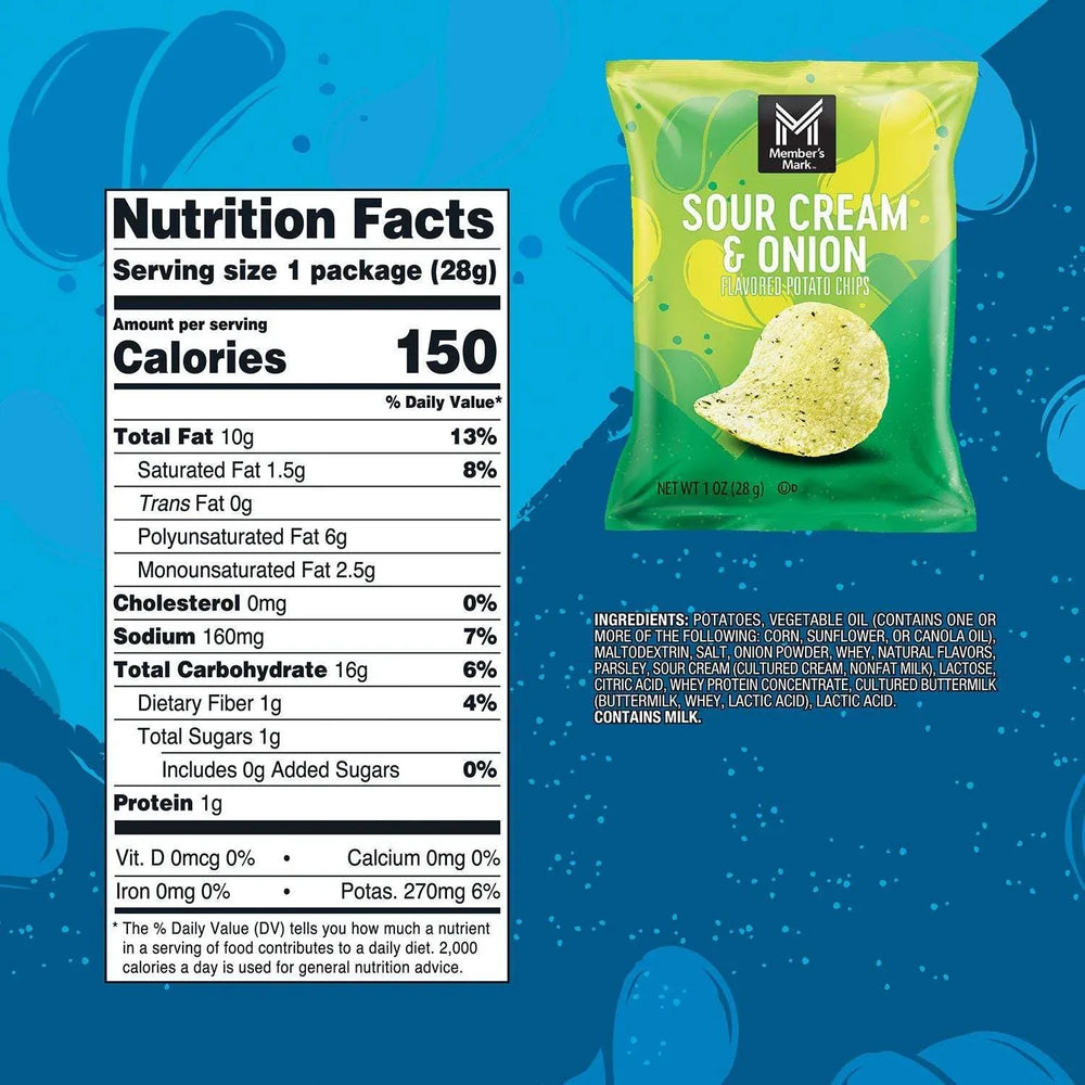 Member's Mark Variety Pack Potato Chips, 1 oz., 42 pk. - USA MEGA SHOP
