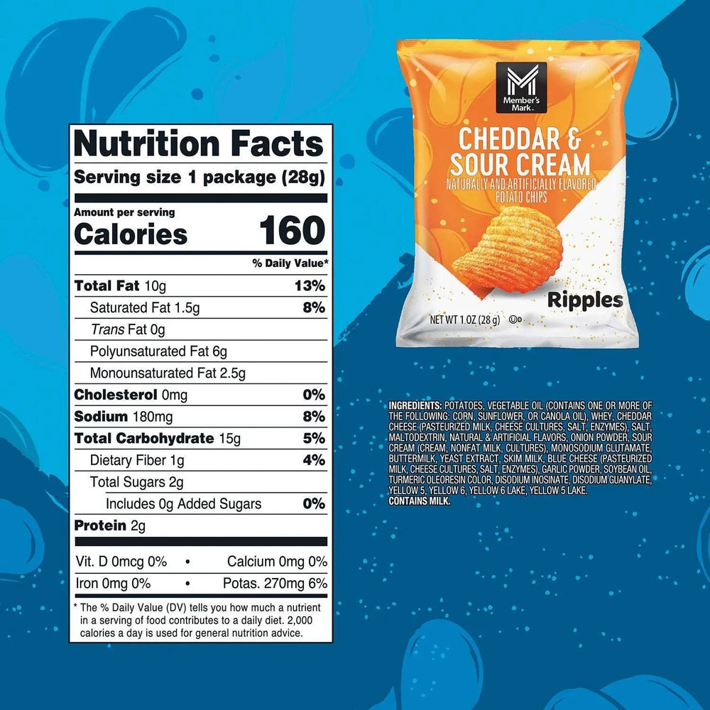Member's Mark Variety Pack Potato Chips, 1 oz., 42 pk. - USA MEGA SHOP
