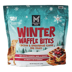 Member's Mark Winter Waffles Chicken & Gingerbread Flavor Dog Treats, 3lb - USA MEGA SHOP