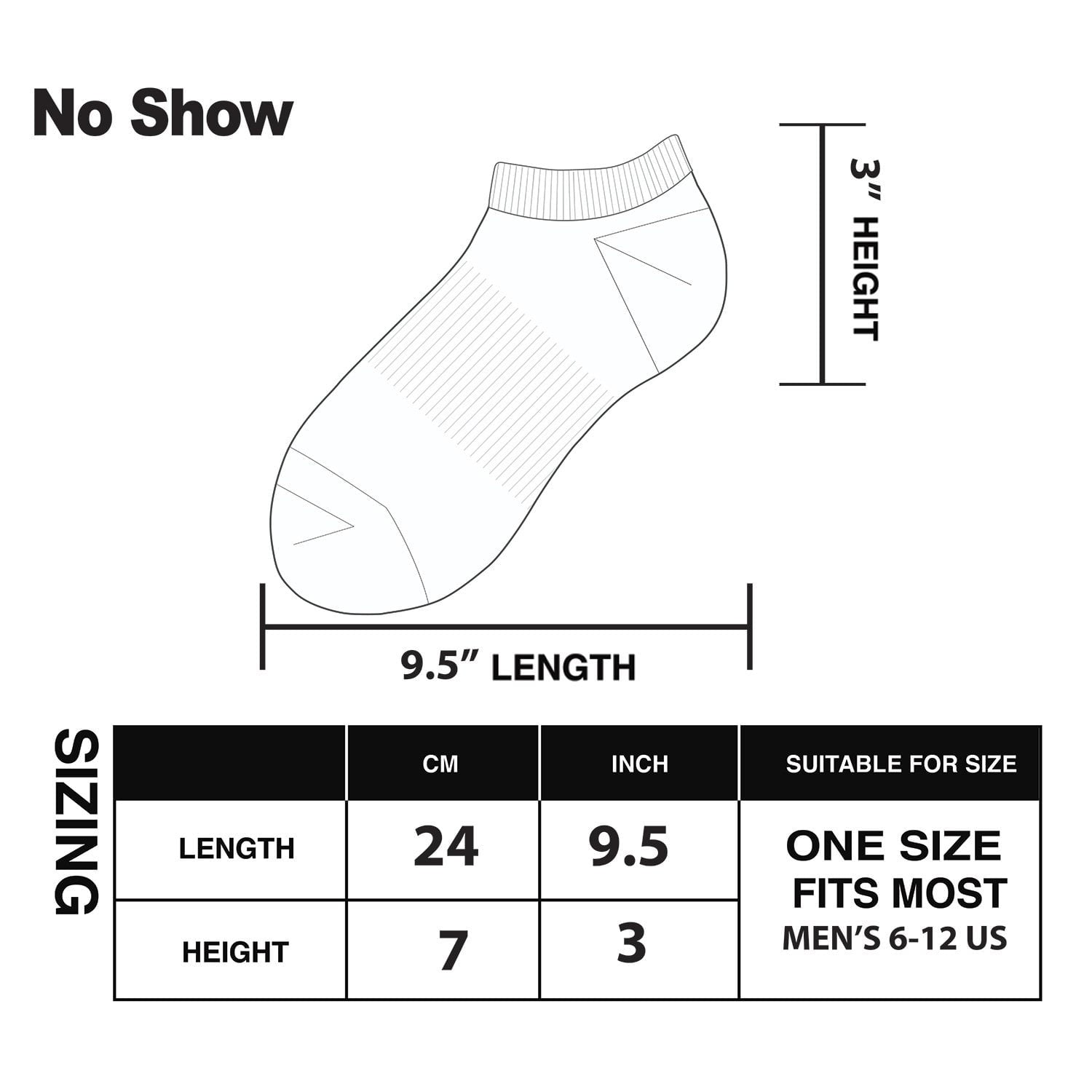Member's Mark 10-Pack Athletic No-Show Sock