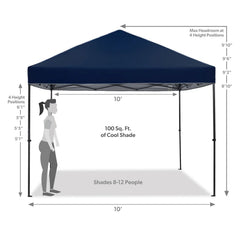 Member's Mark 10'x10' Instant Canopy EasyLift Technology