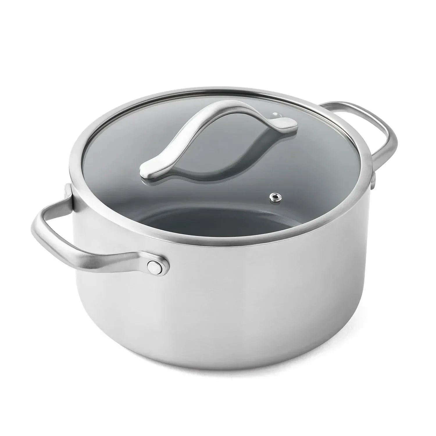 Member's Mark 11-Piece Modern Tri-Ply Cookware Set with Ceramic Coating