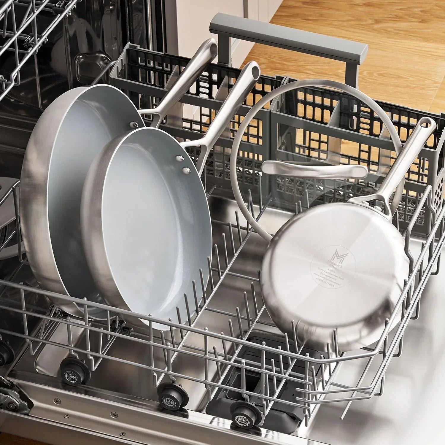 Member's Mark 11-Piece Modern Tri-Ply Cookware Set with Ceramic Coating