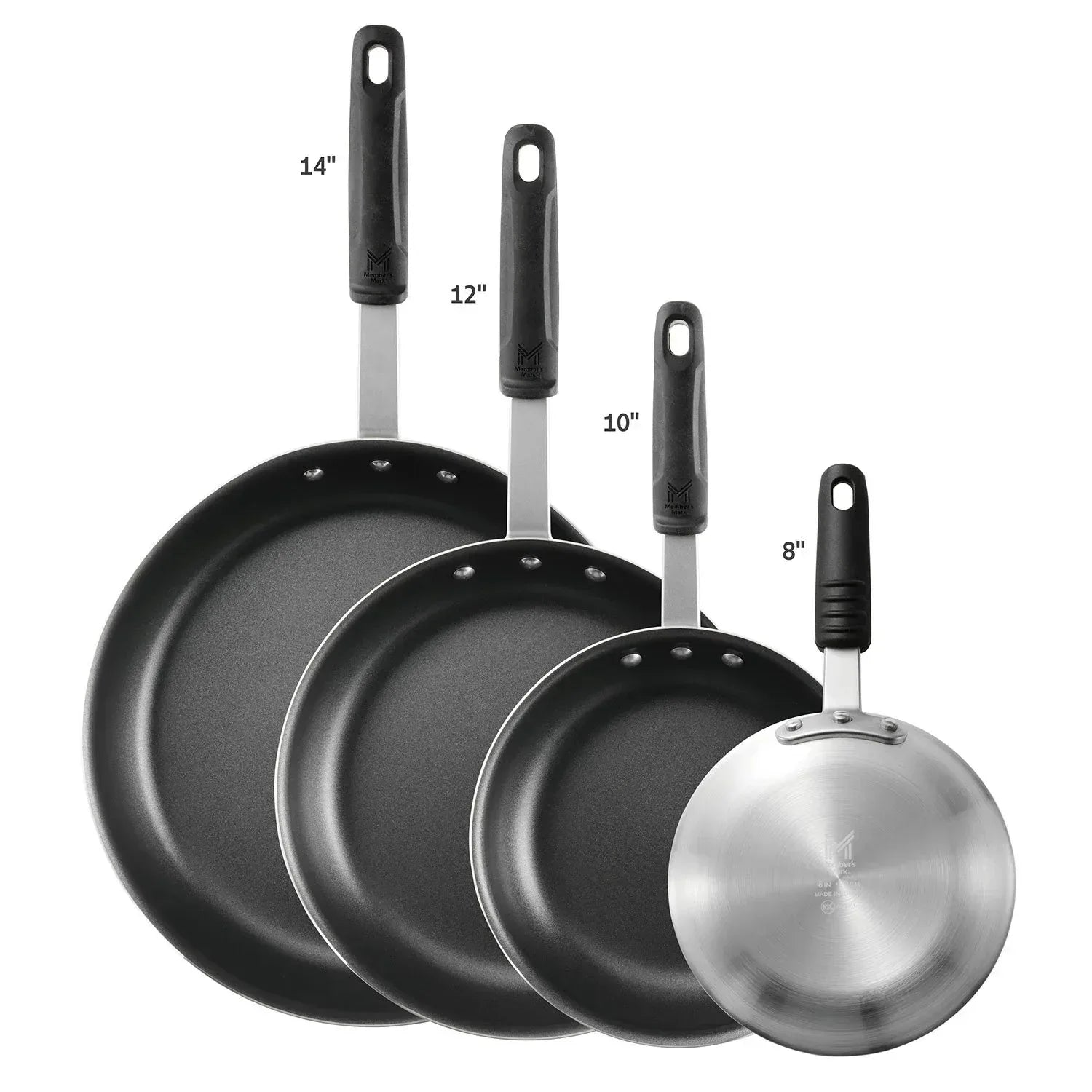 Member's Mark 12" Aluminum Nonstick Restaurant Fry Pan
