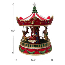 Member's Mark 15" Pre-Lit Musical Carousel