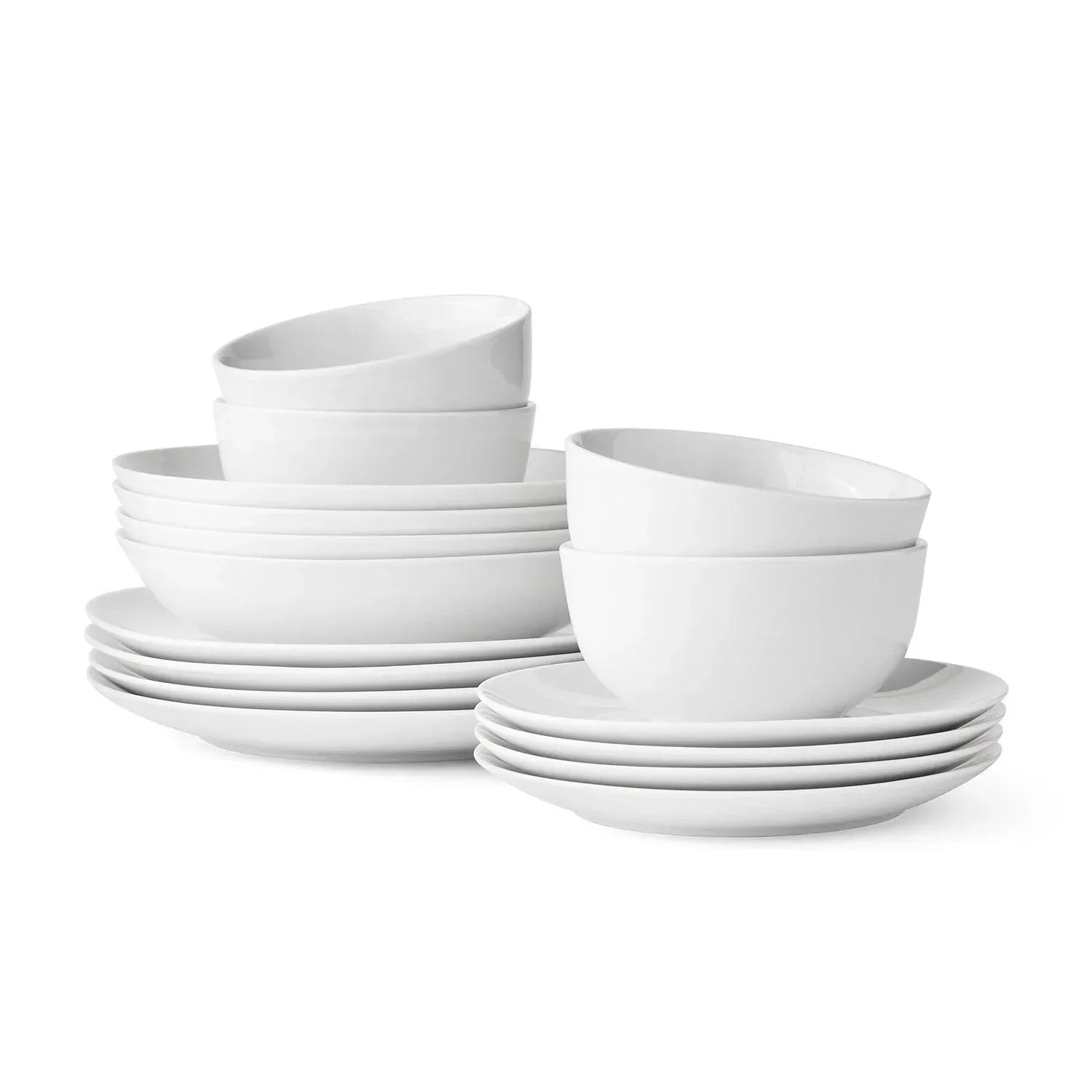 Member’s Mark 16-Piece Porcelain Dinnerware Set - USA MEGA SHOP