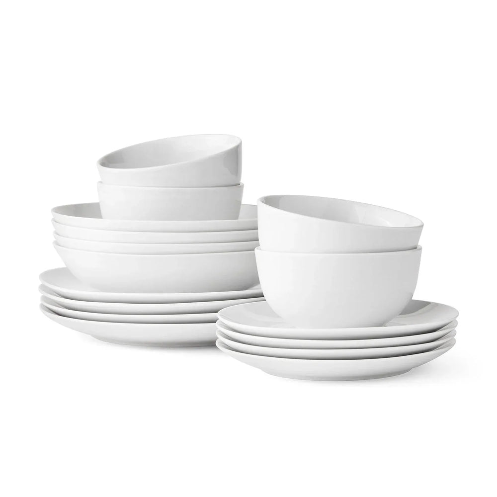Member’s Mark 16-Piece Porcelain Dinnerware Set - USA MEGA SHOP