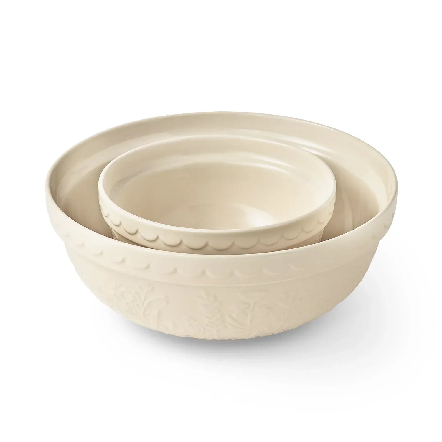 Member's Mark 2-Piece Floral Ceramic Prep and Serve Bowls