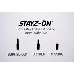 Member's Mark 200ct Stayz-On LED Mini Lights, 50' Lighted Length - USA MEGA SHOP