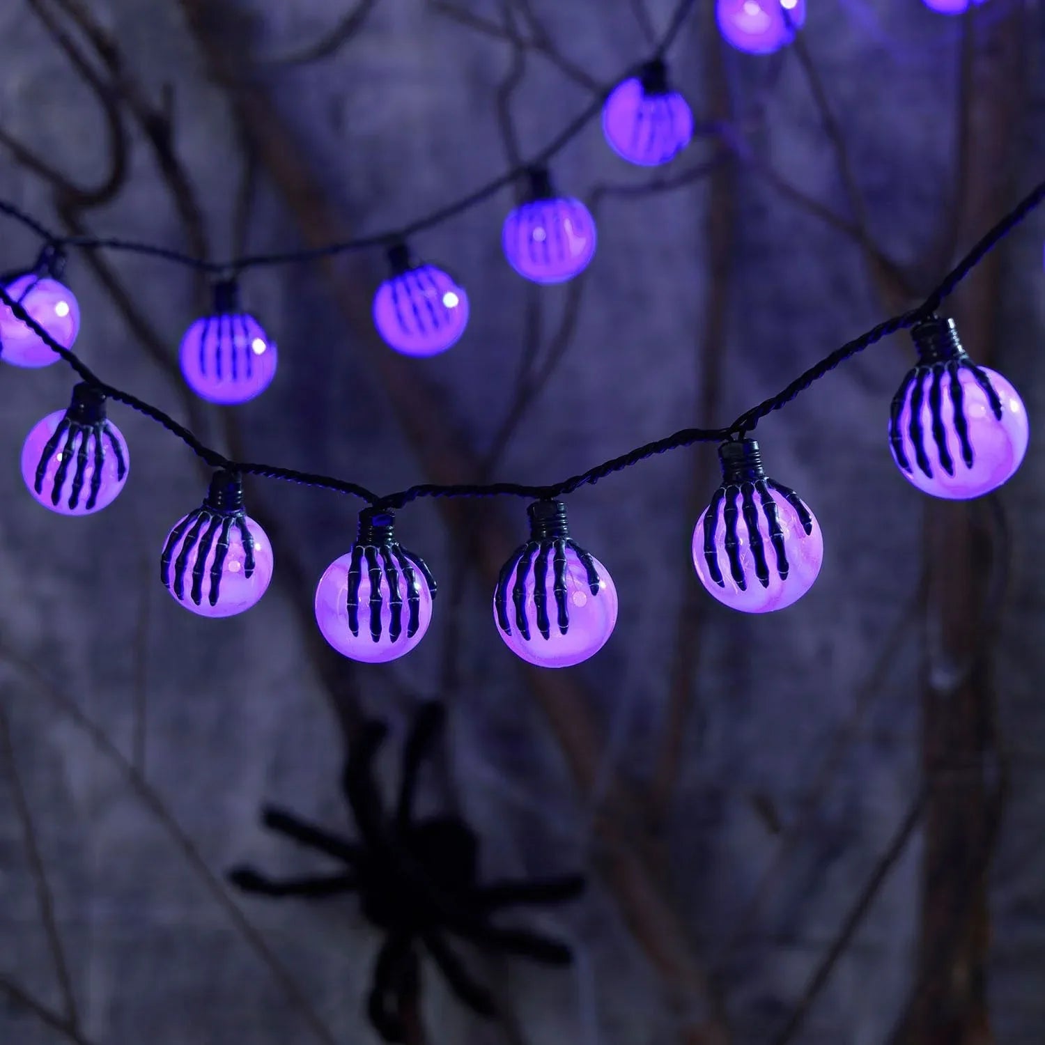Member's Mark 20ct Spooky 8-Function LED G50 Lights, 7.5' Lighted Length - USA MEGA SHOP