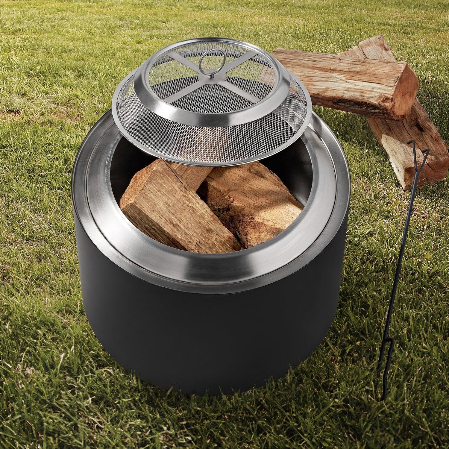 Member’s Mark 22" Smokeless Wood Fire Pit with All-Weather Cover
