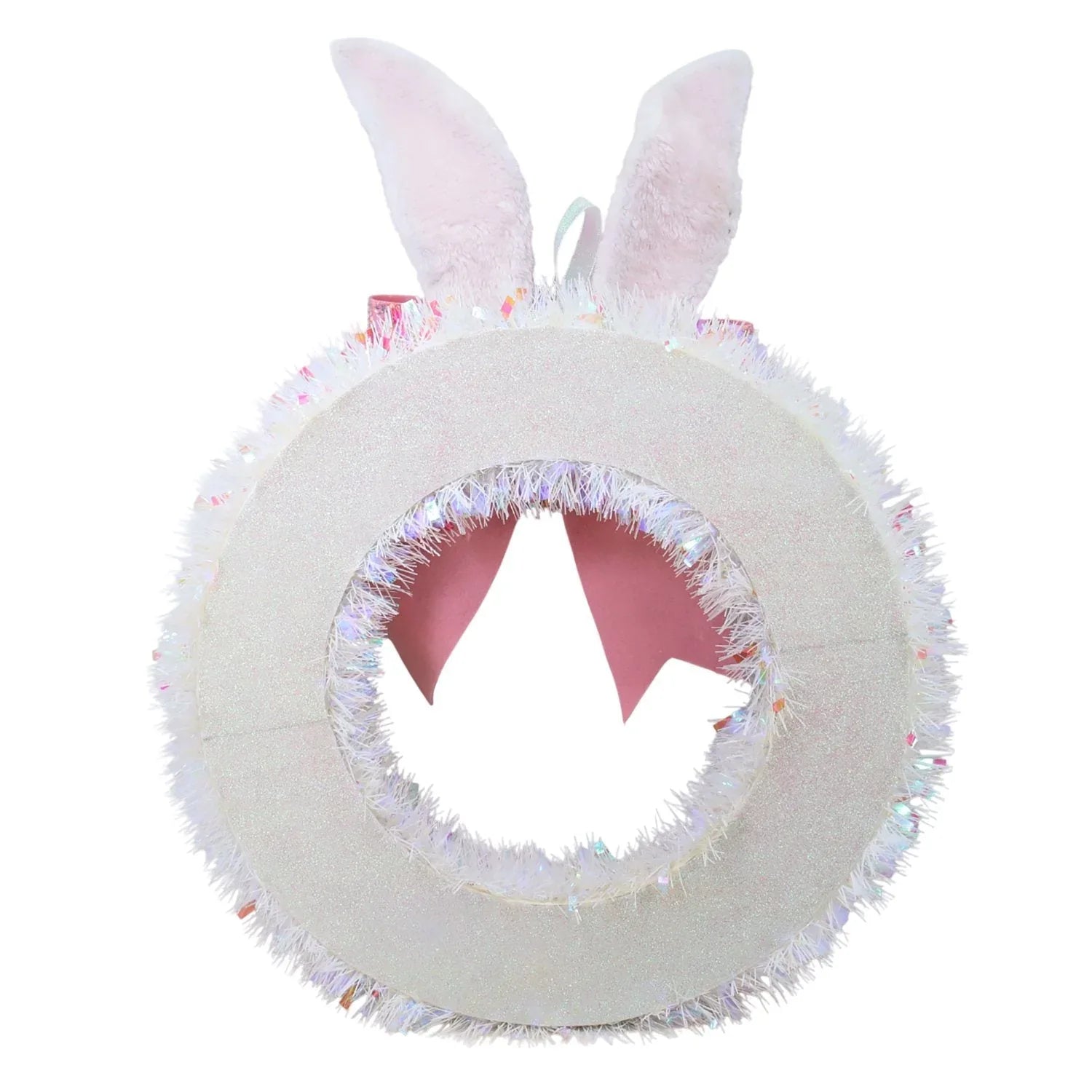 Member's Mark 24" Tinsel Bunny Wreath - USA MEGA SHOP