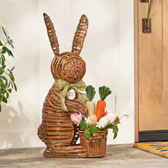 Member's Mark 27" Woven Bunny Porch DÃ©cor - USA MEGA SHOP